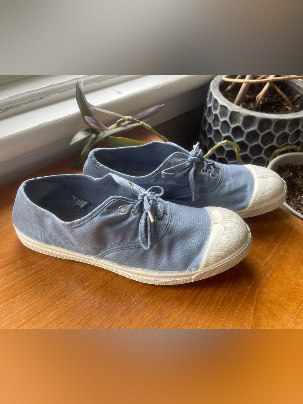 BENSIMON French Blue Sneakers